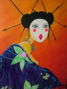 Voir le détail de cette oeuvre: la geisha